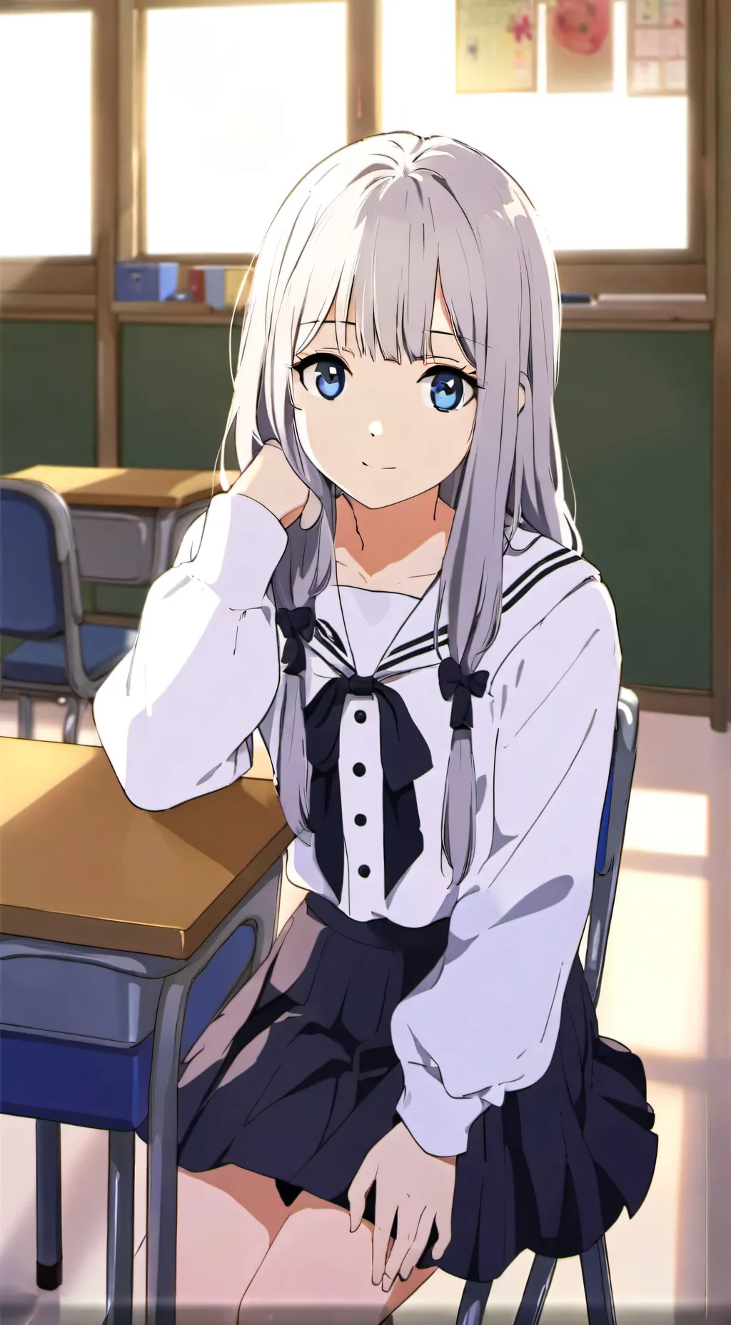 ai character: abby background