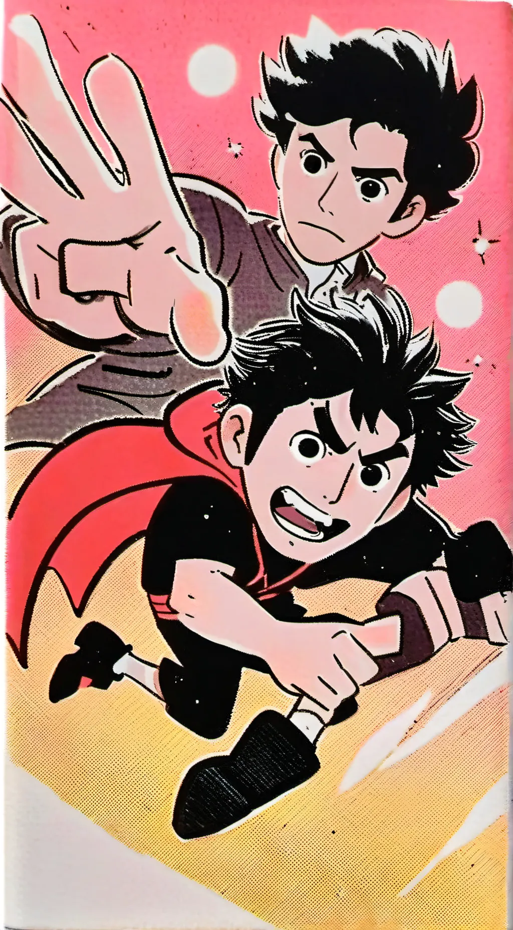 ai character: Jandel vs sammy background