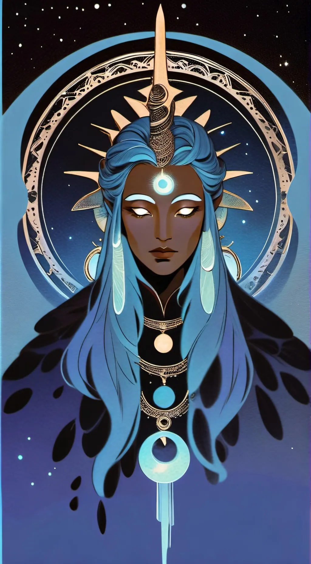 ai character: astro  background