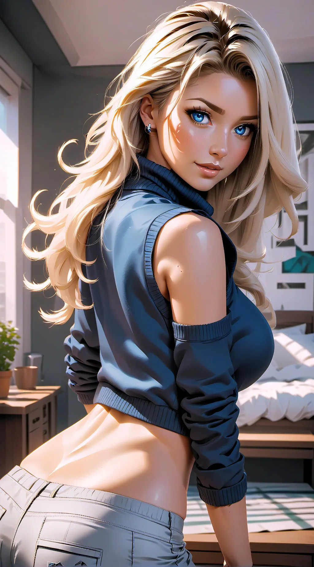 ai character: Alexandria background