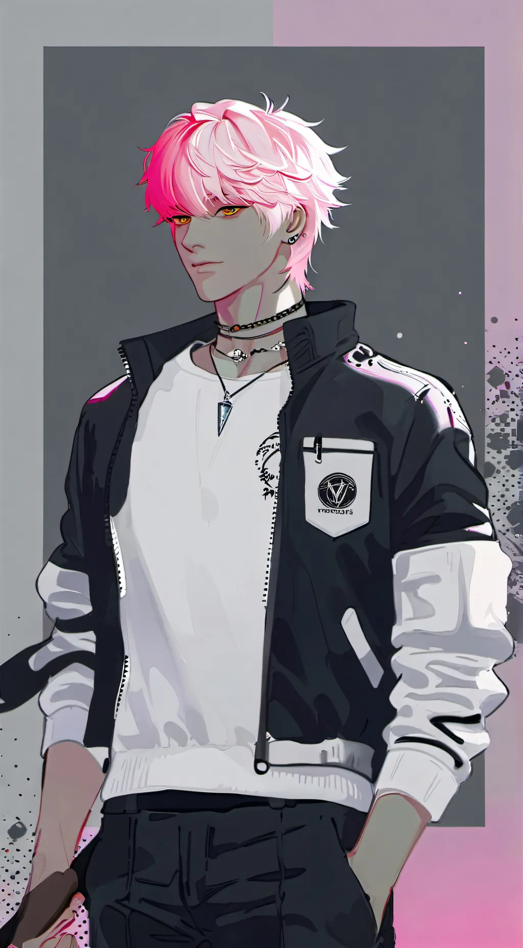 ai character: Mika  background