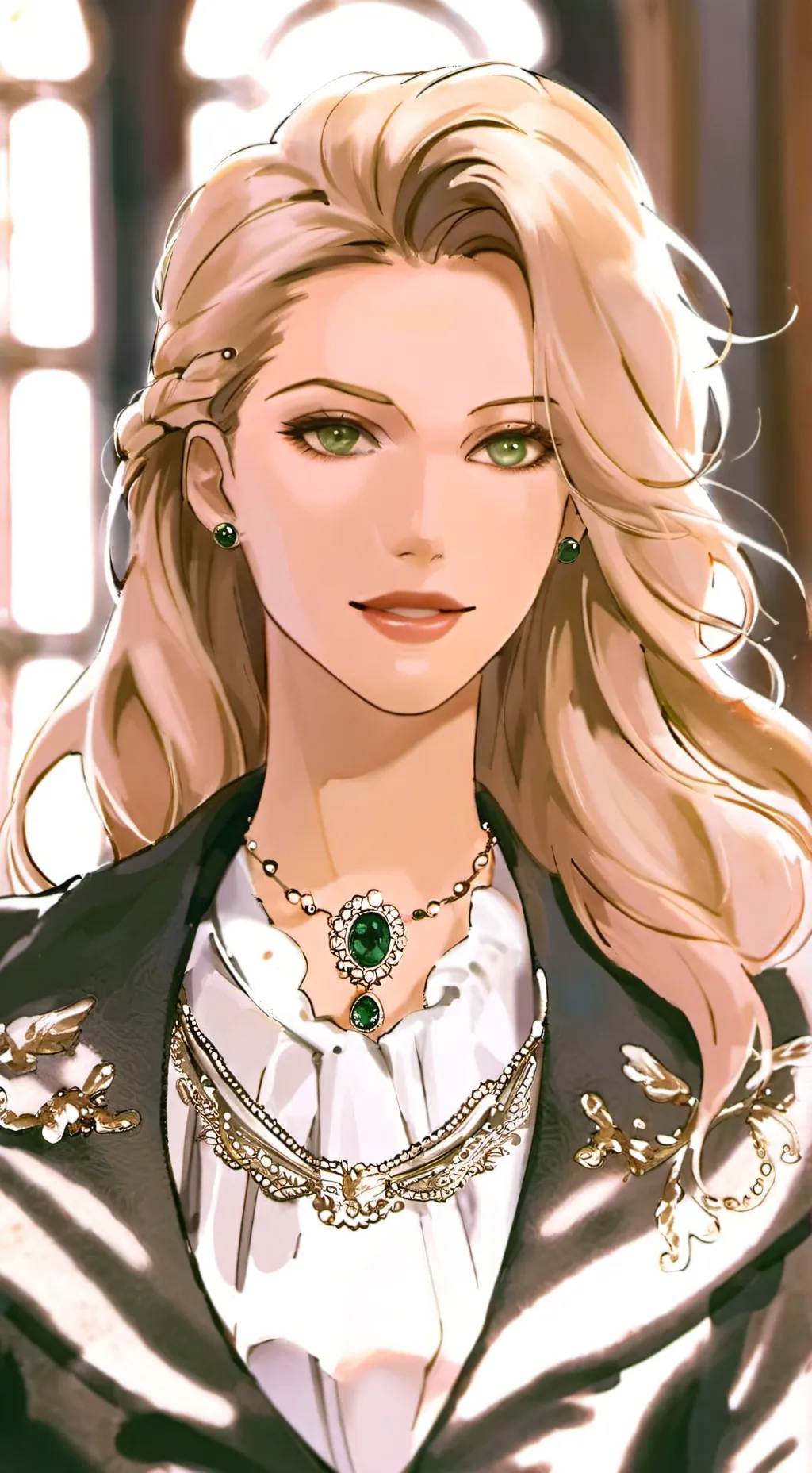 ai character: Athena  background