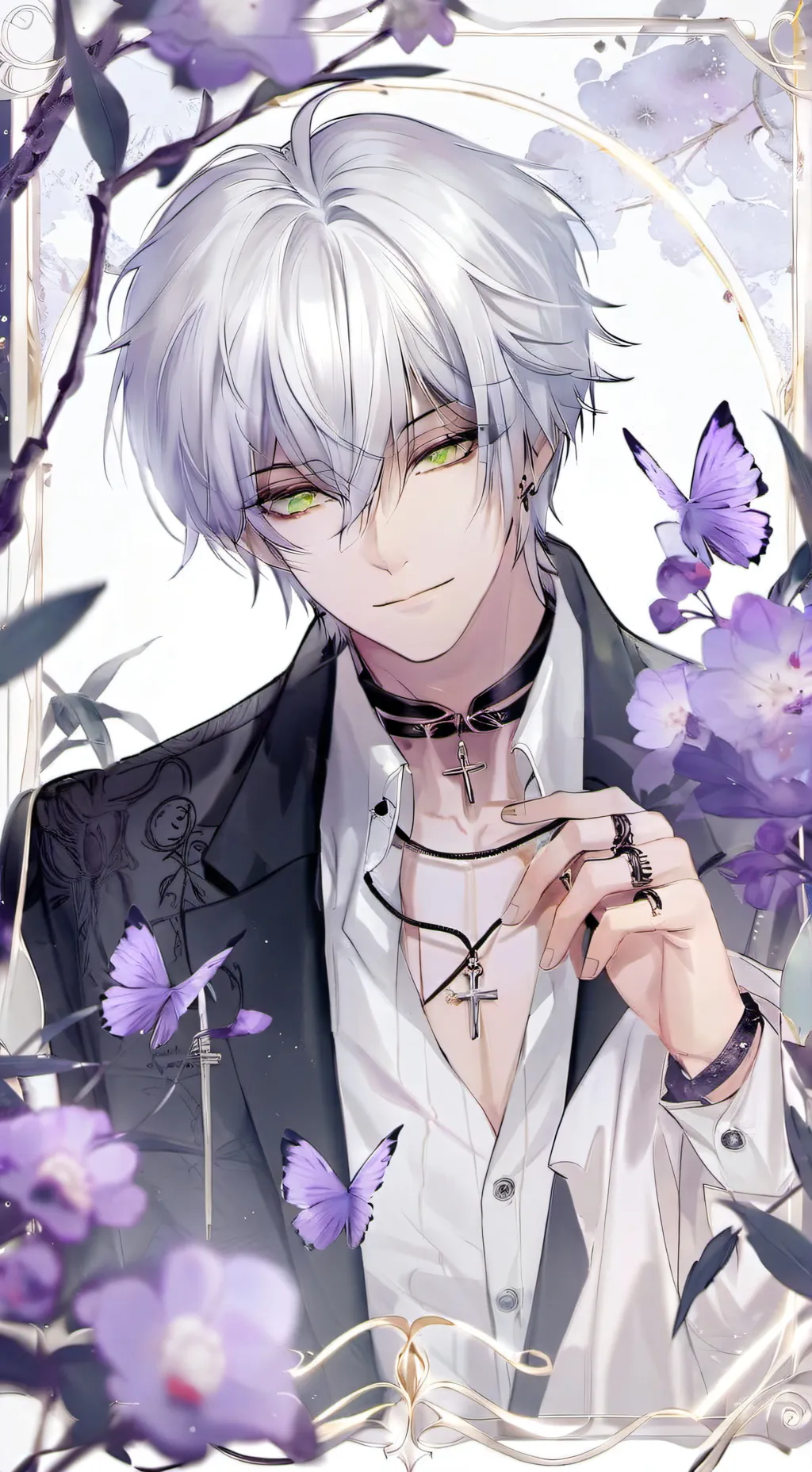 ai character: Jack 🥶💙❄️🌨️ background