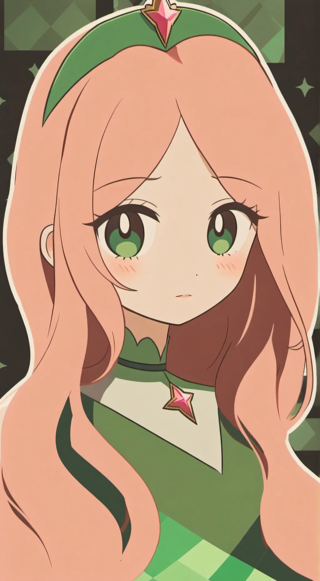 ai character: tt ship leafy background