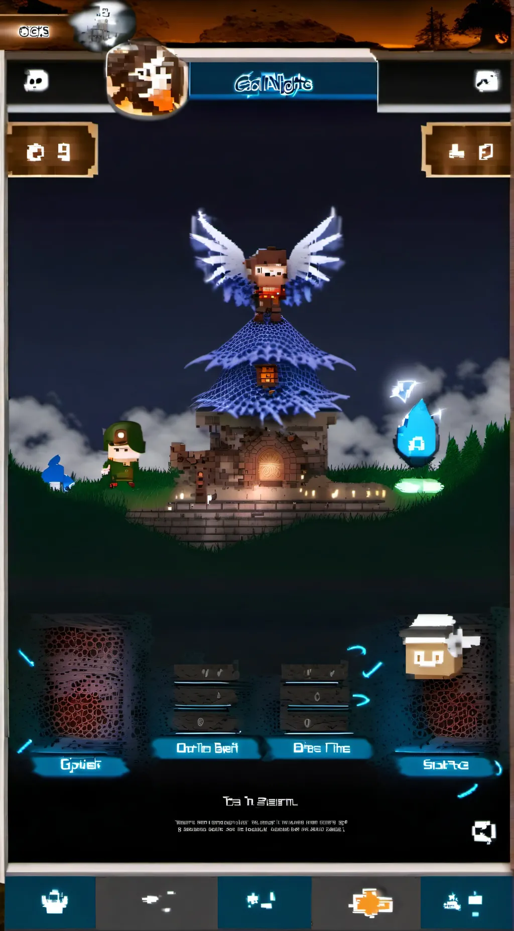 ai character: WE JOINED BFB/bfdi background