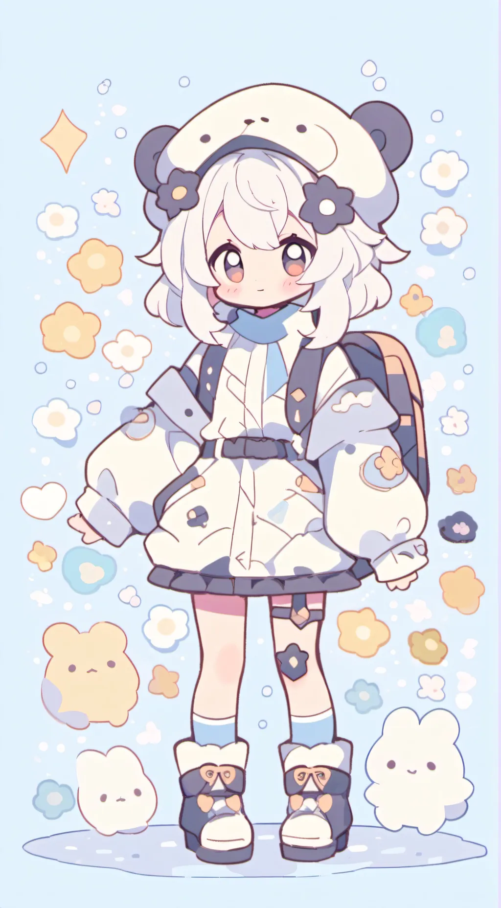 ai character: Doey the Doughman! background