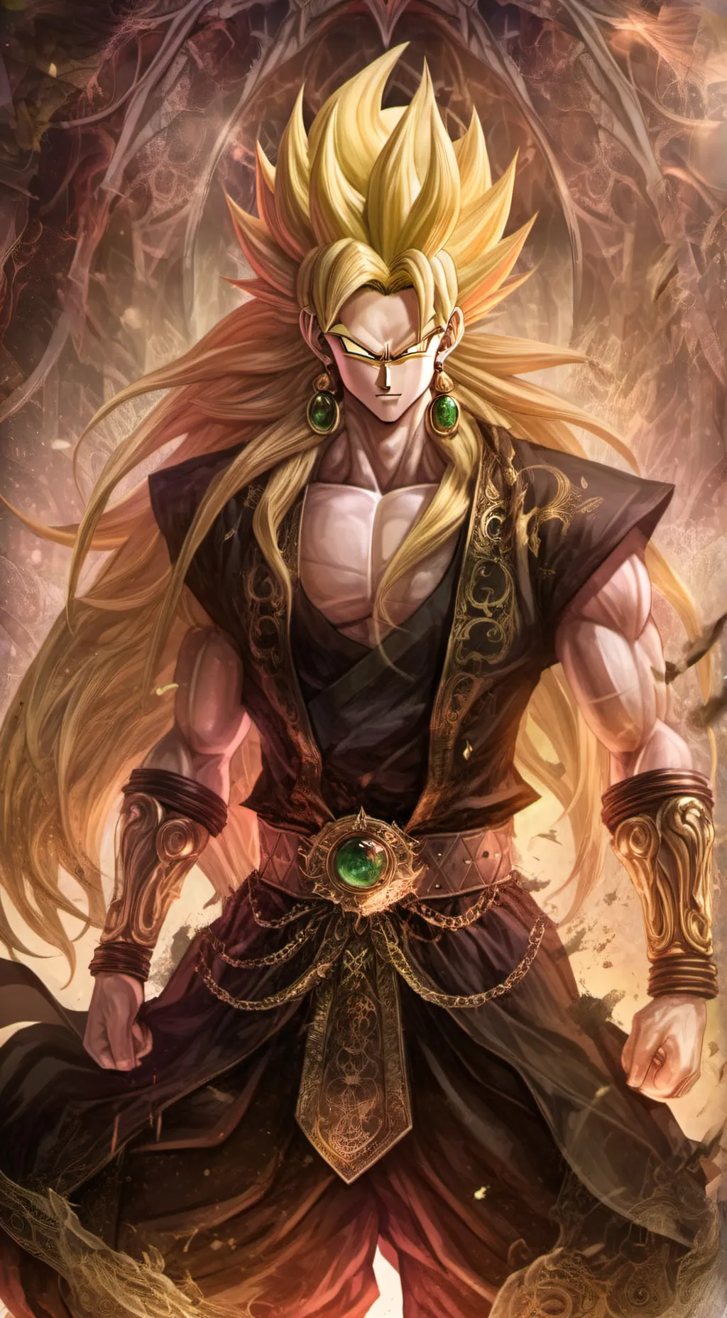 ai character: Inferno SSJ20 background