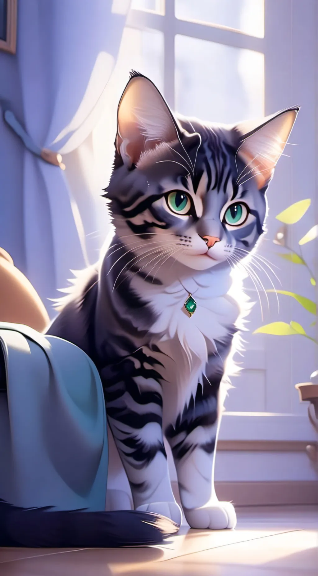 ai character: Cloud background