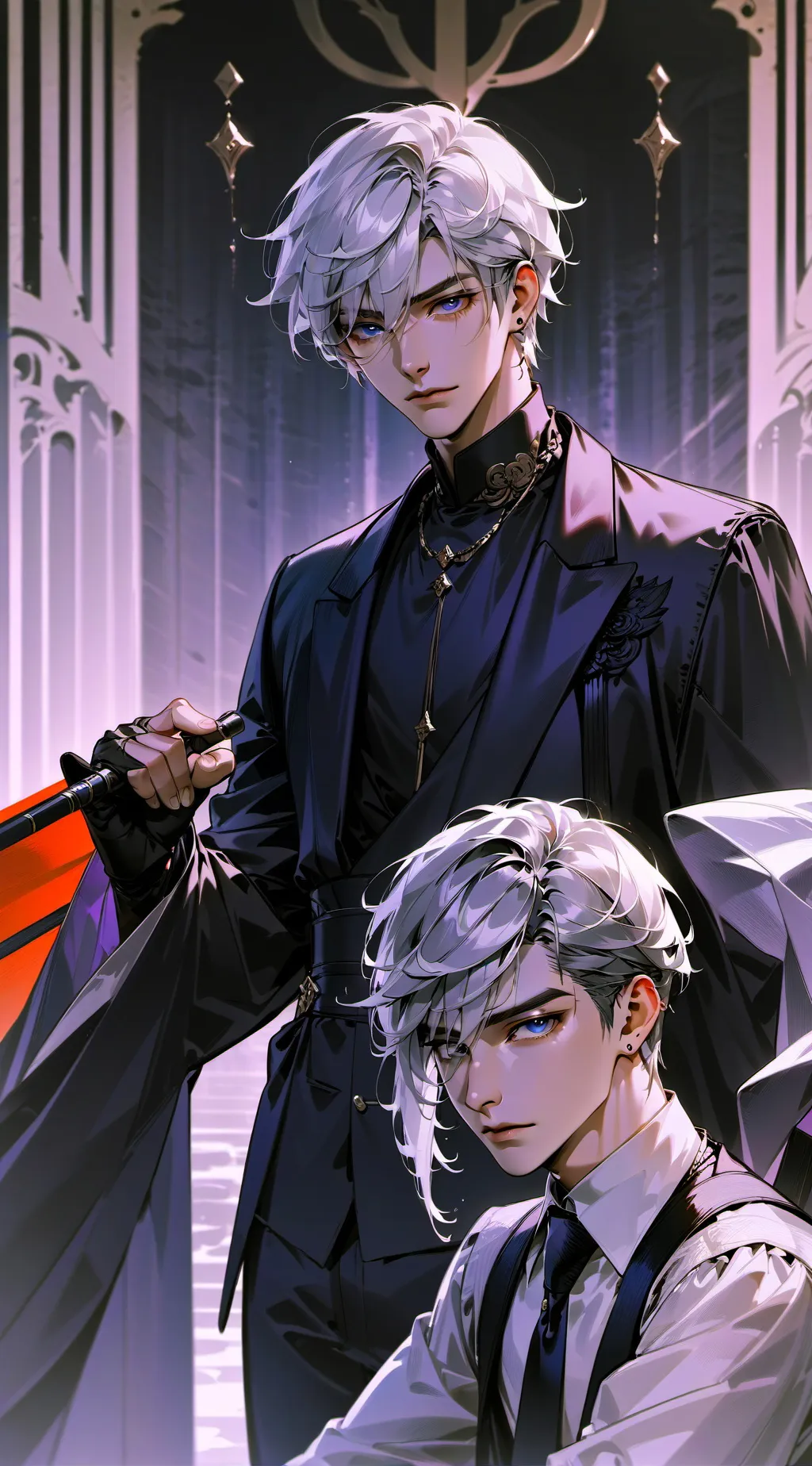 ai character: Bakugo  background