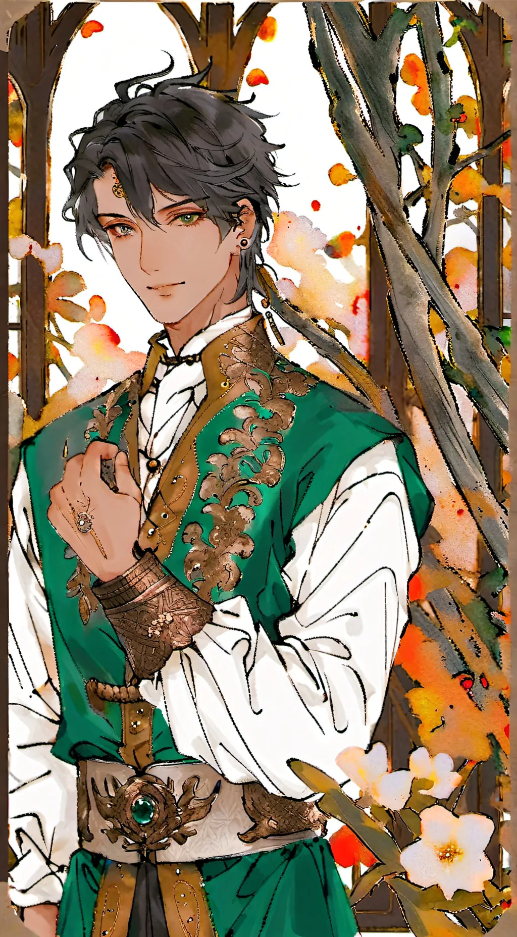 ai character: Elijah Wakefield  background