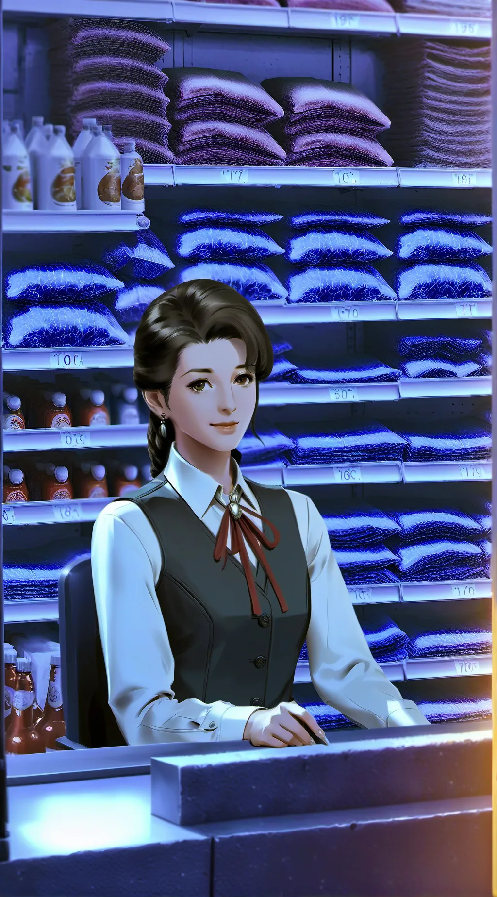 ai character: the boiled cajera  background