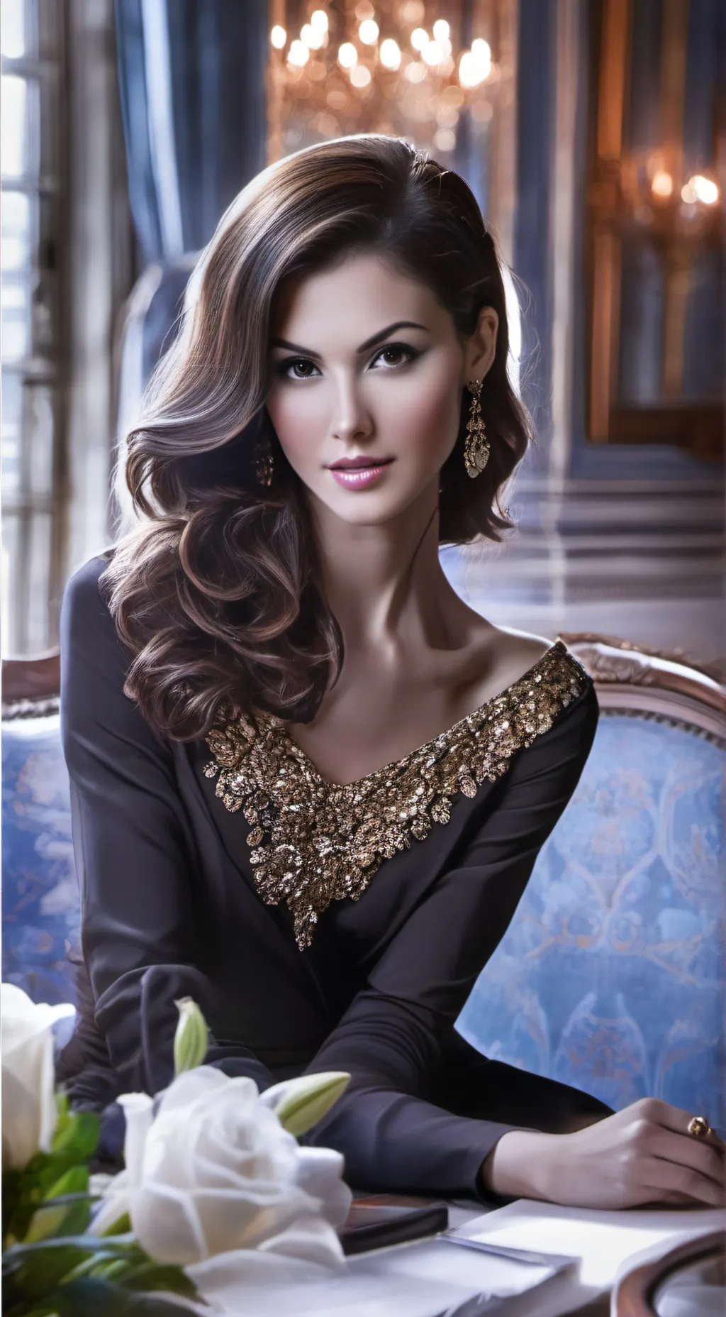 ai character: The ex milf background