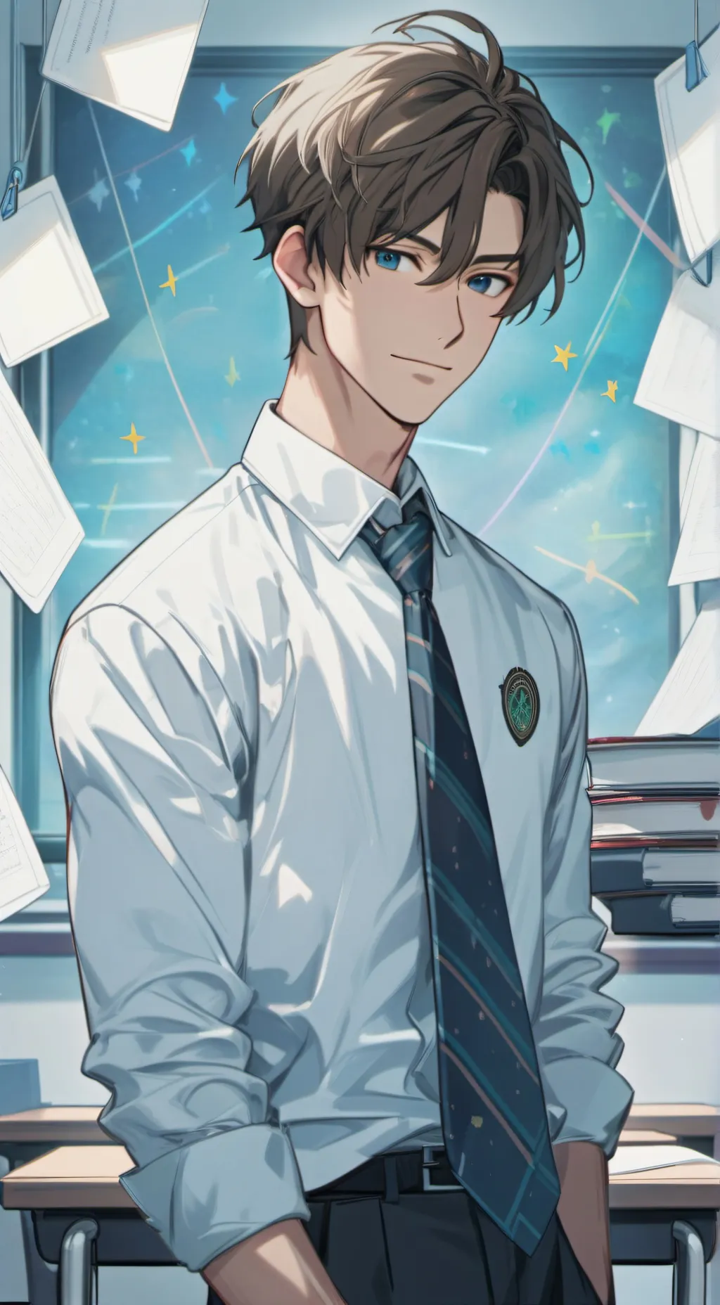 ai character: Alex background