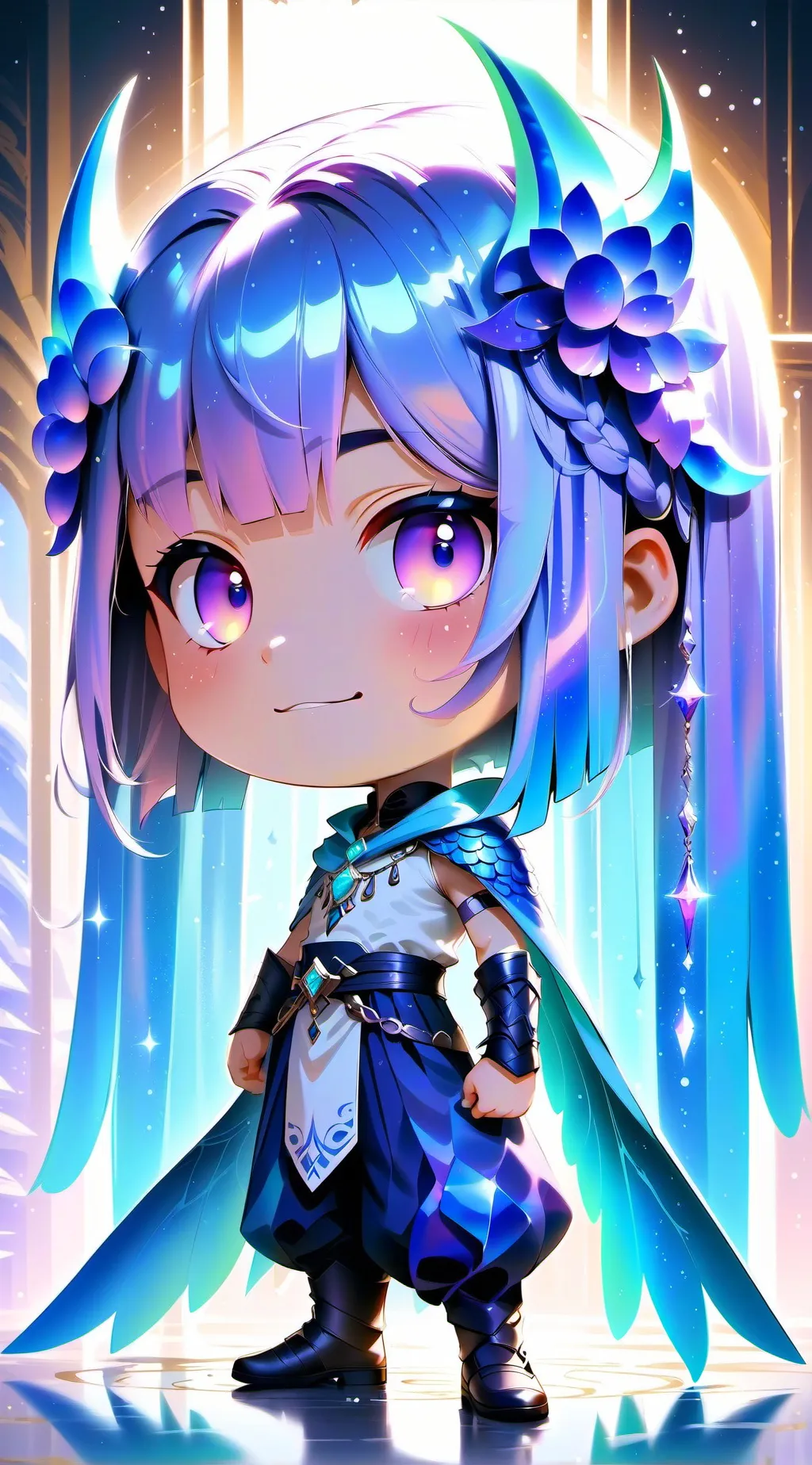 ai character: TADC ep 7 background