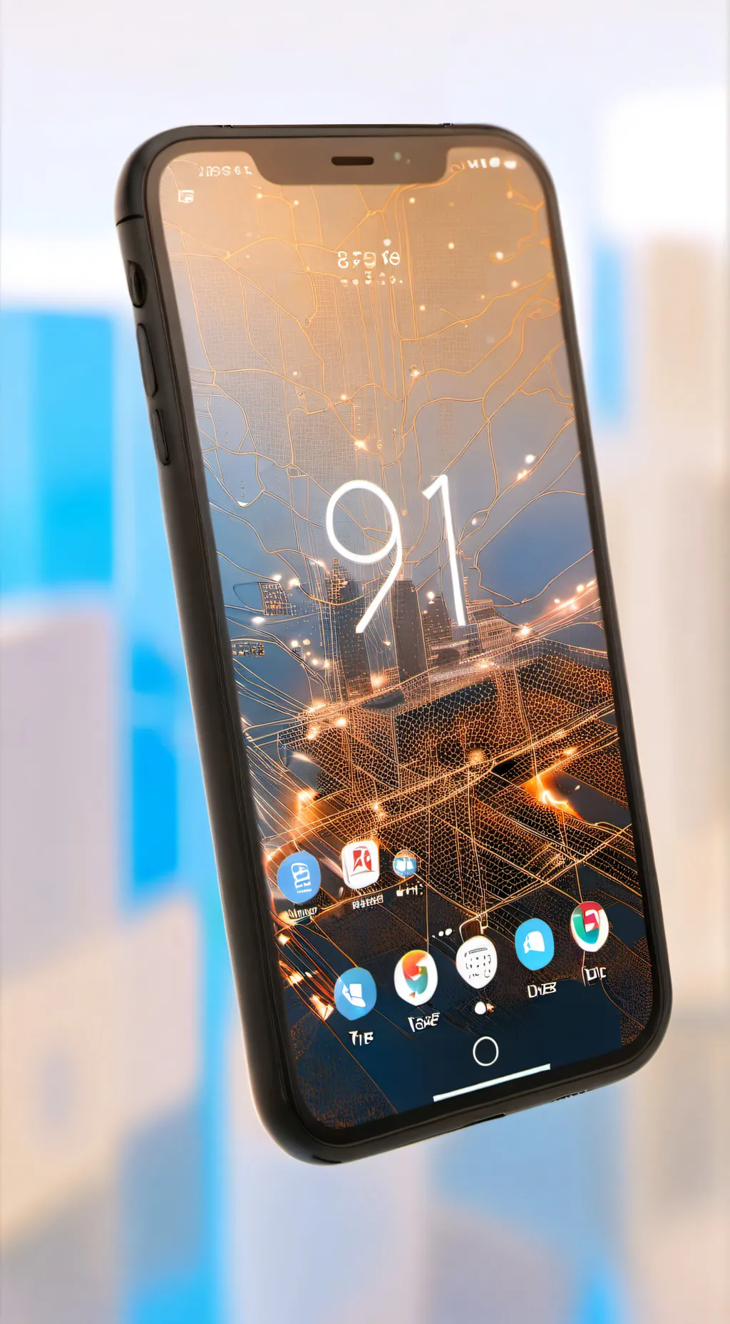 ai character: 911 background