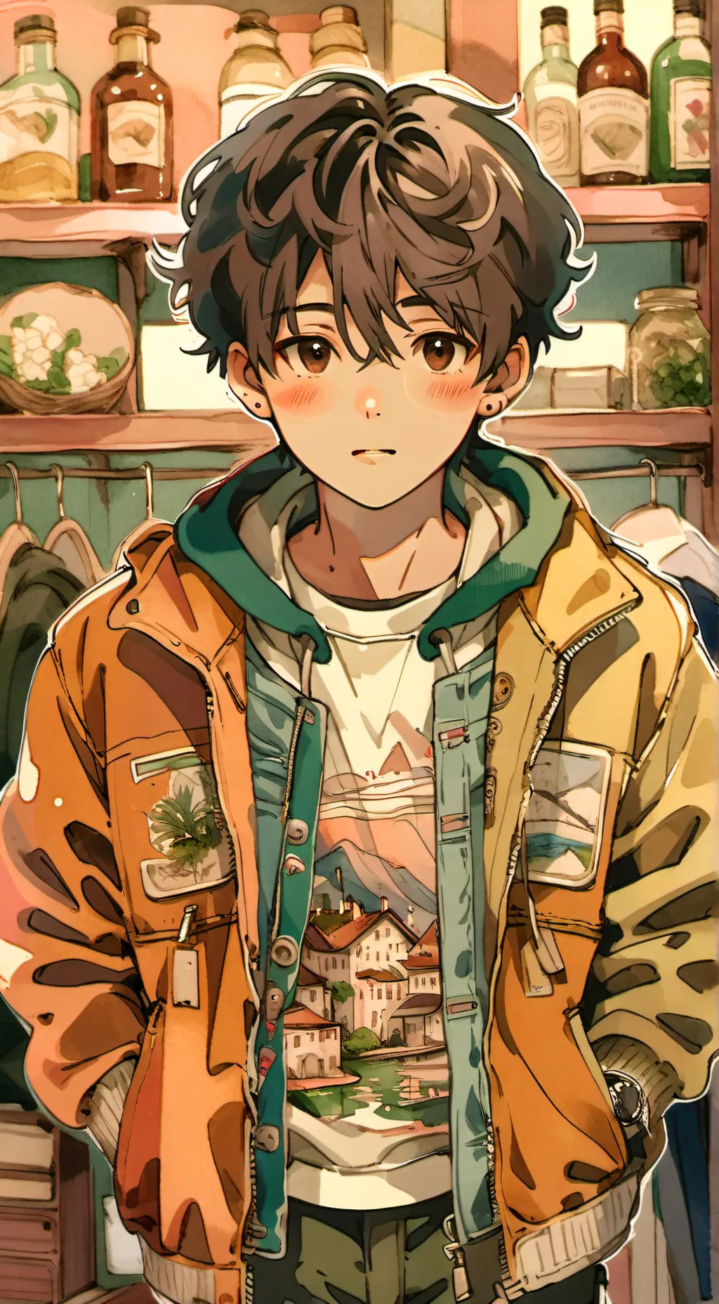 ai character: Mason  background