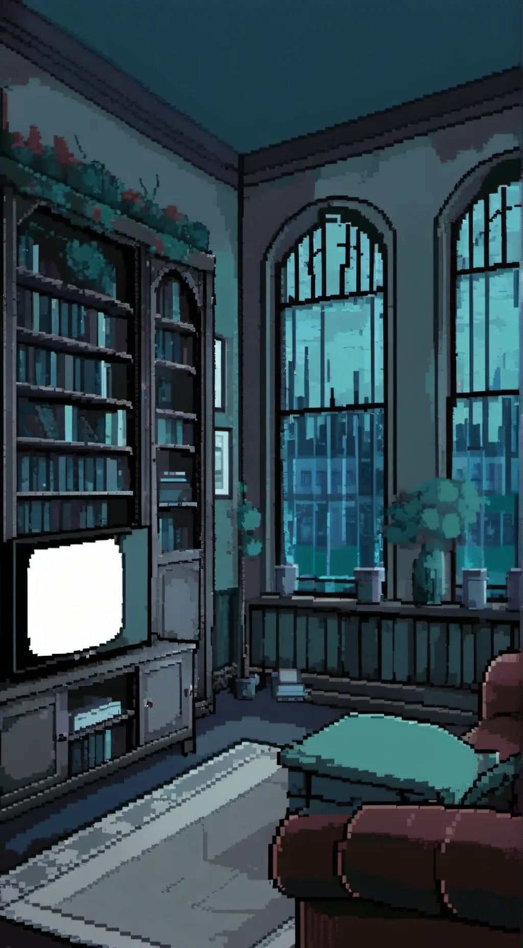 ai character: The vampiric AU  background