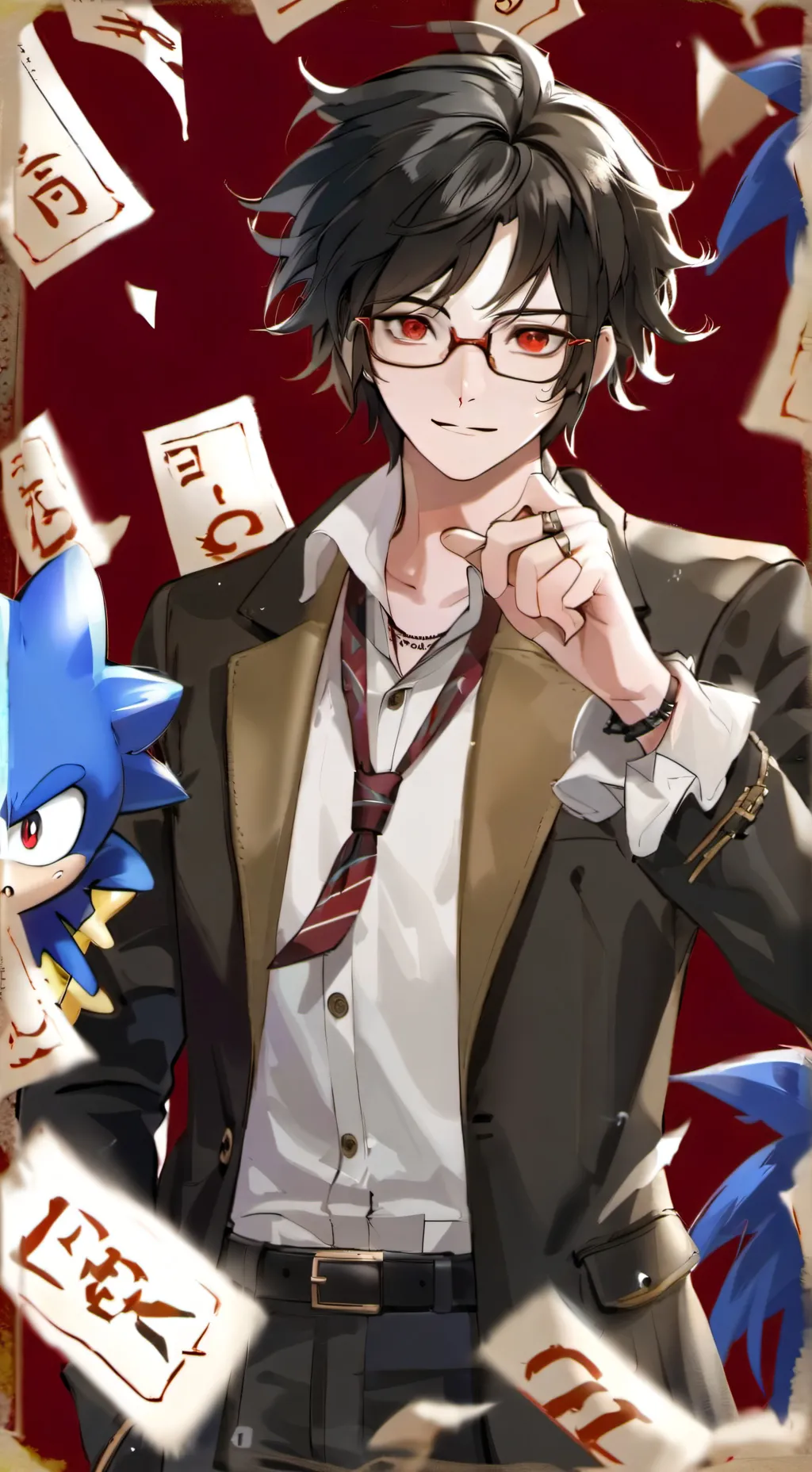 ai character: Lucas background