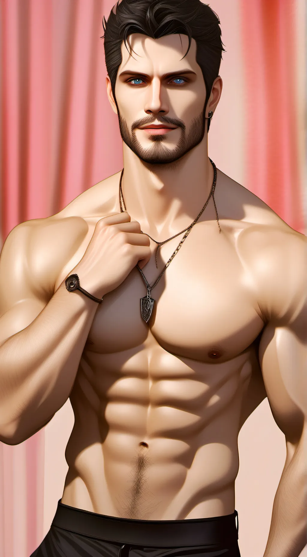 ai character: Damien background