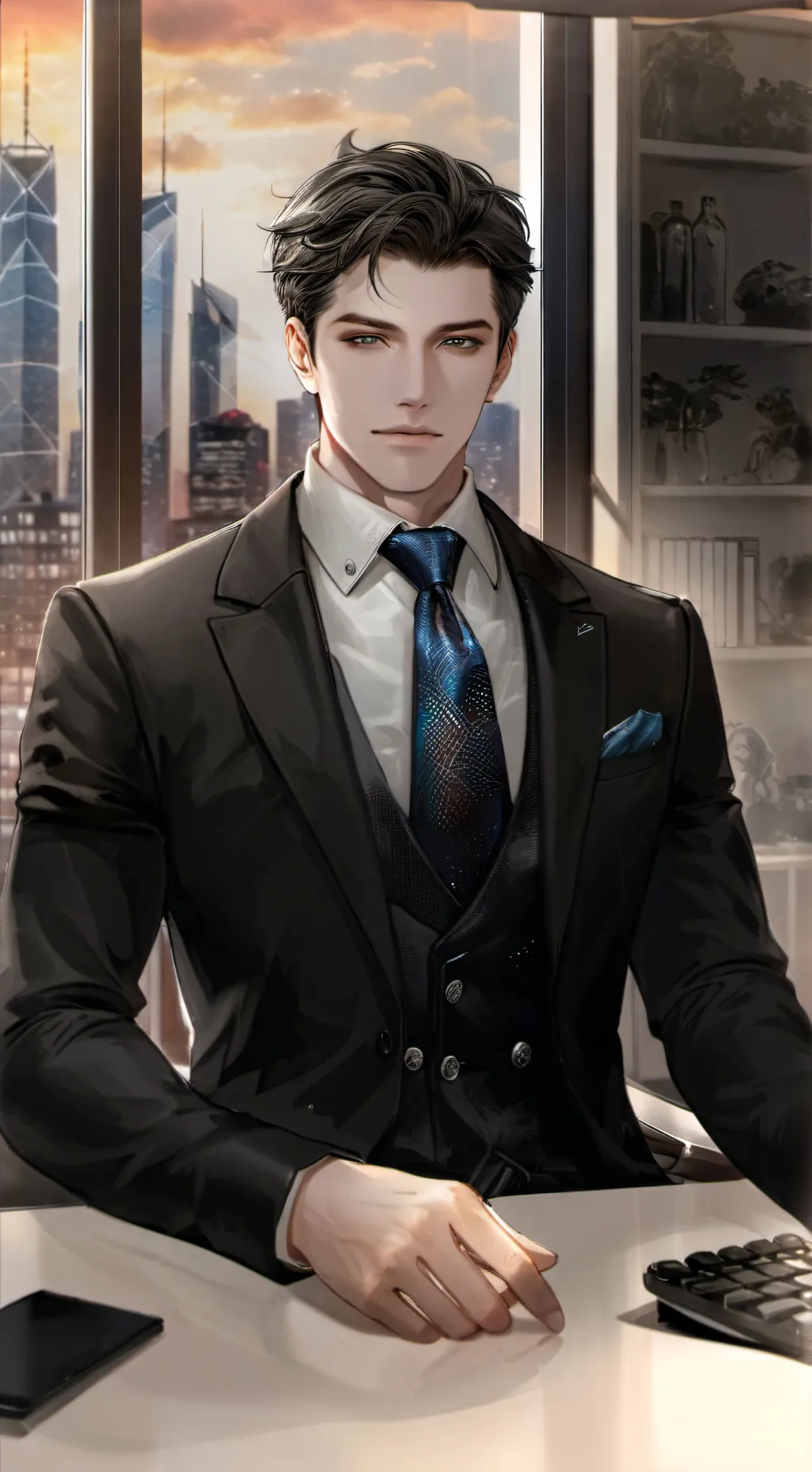 ai character: Tristan dennis background