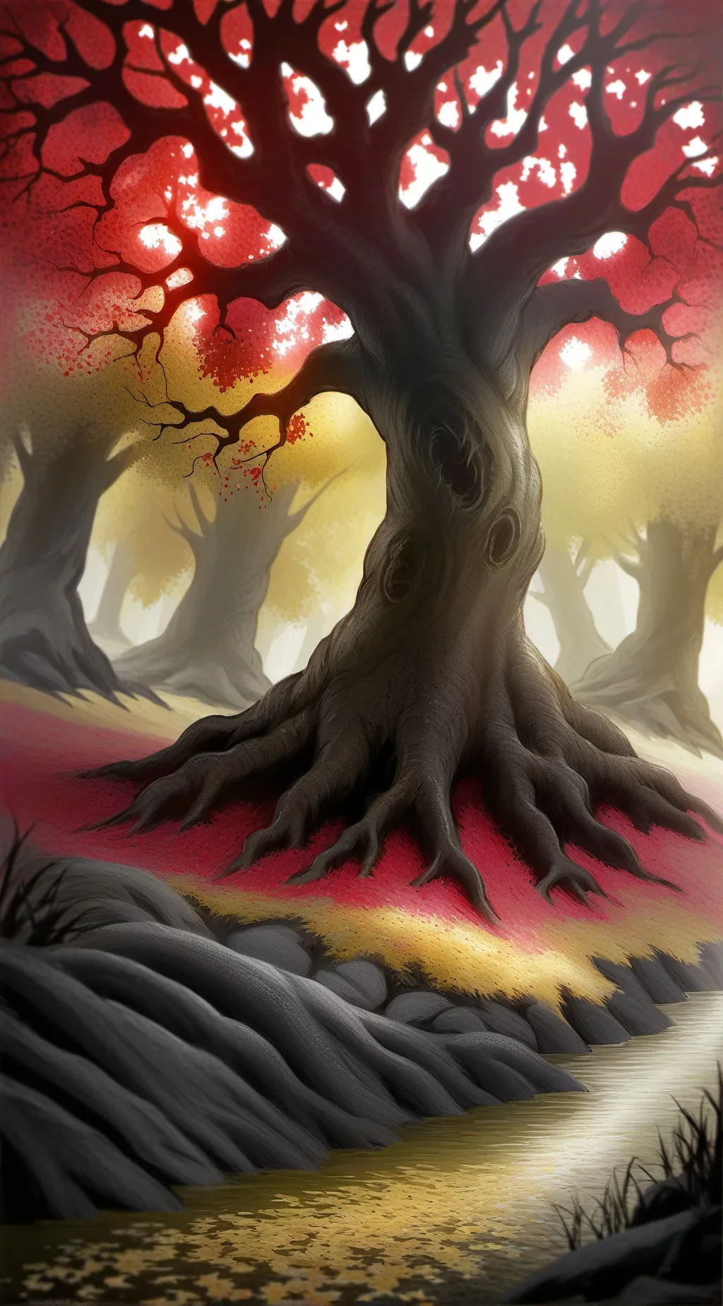 ai character: Demon Slayer  background