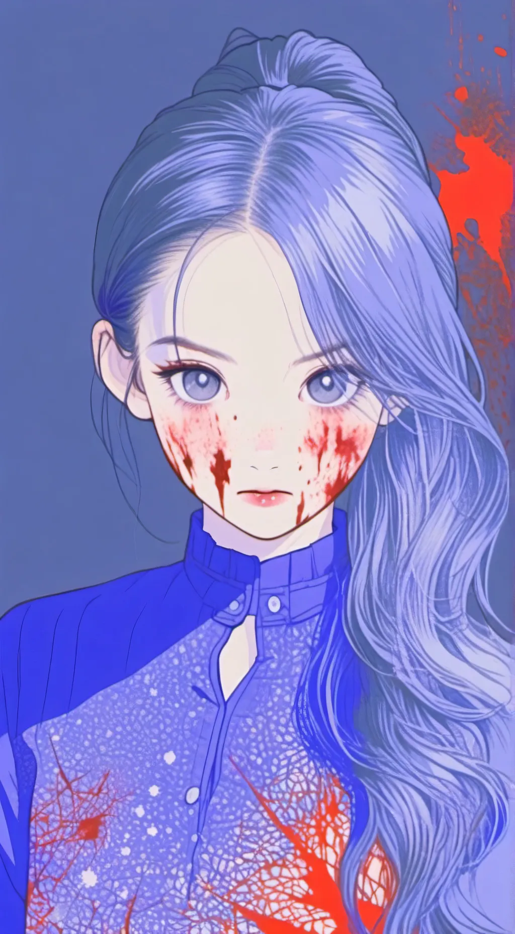 ai character: Voca Oid background