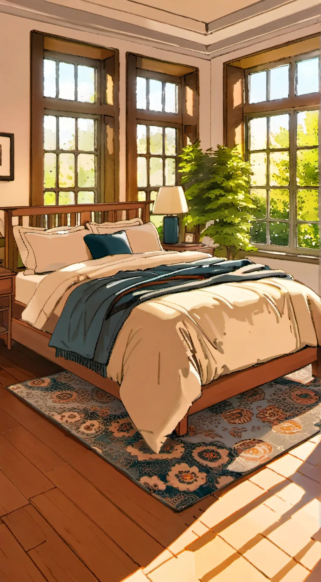 ai character: Demon slayer sick  background