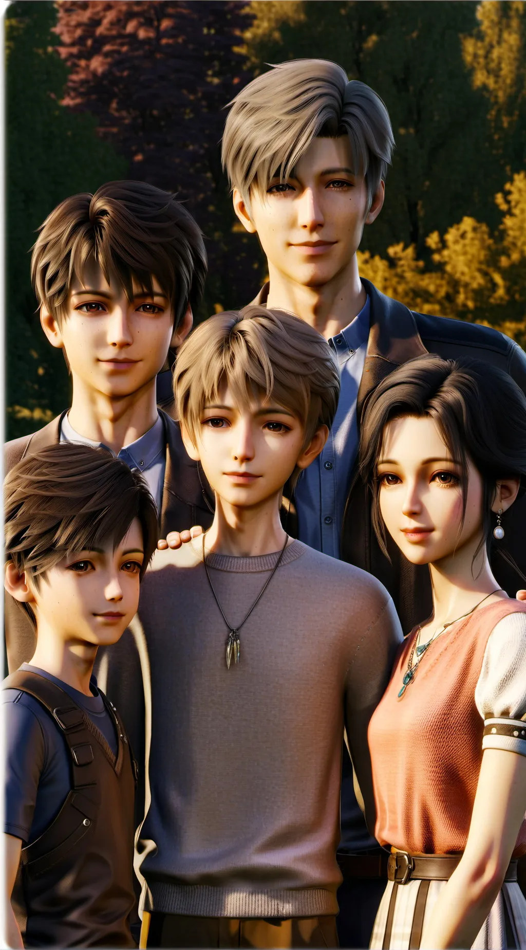 ai character: you're family background