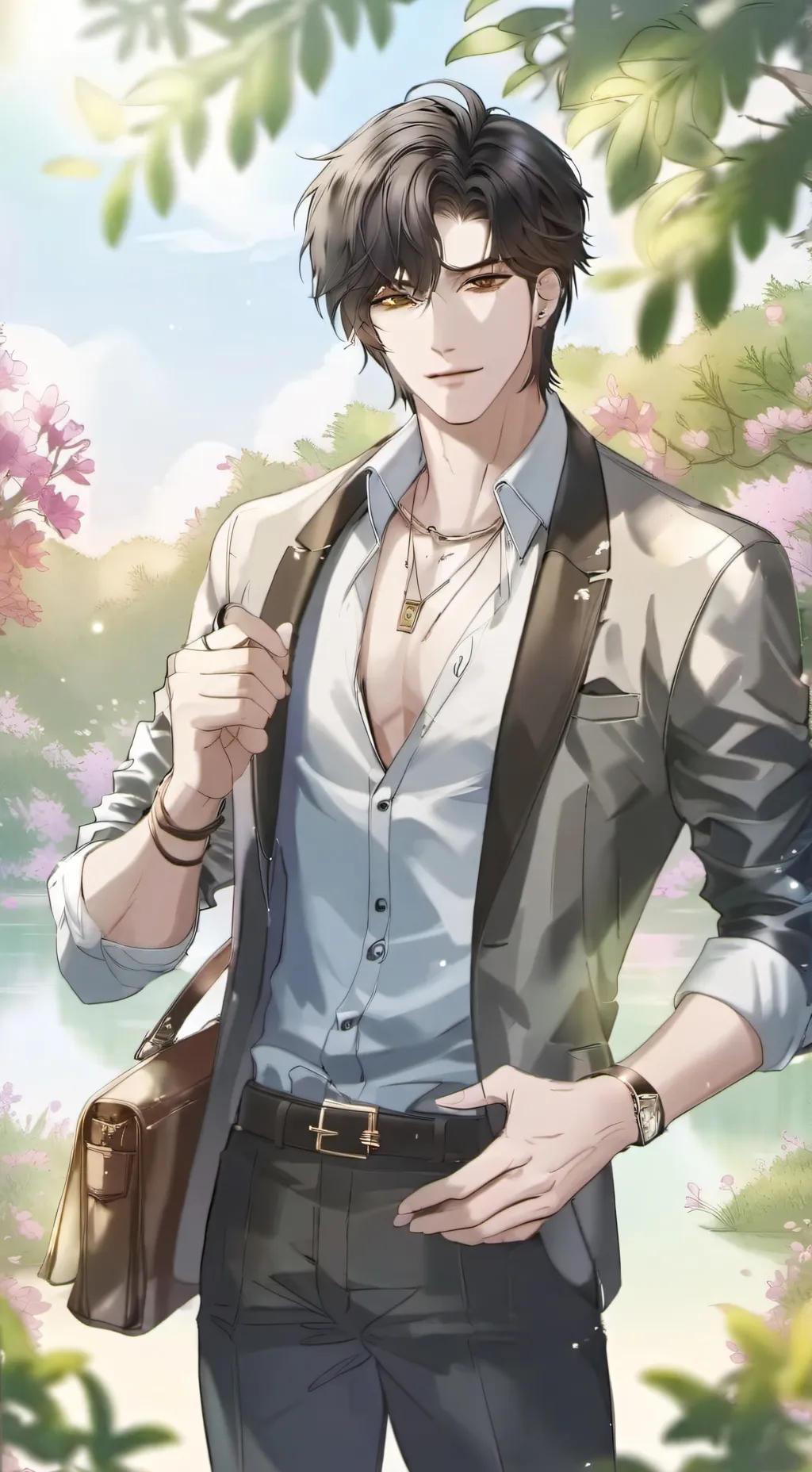 ai character: zayne background