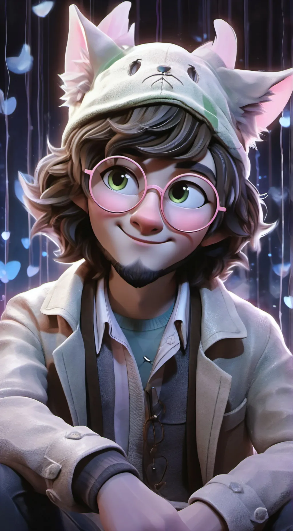 ai character: Jeg background