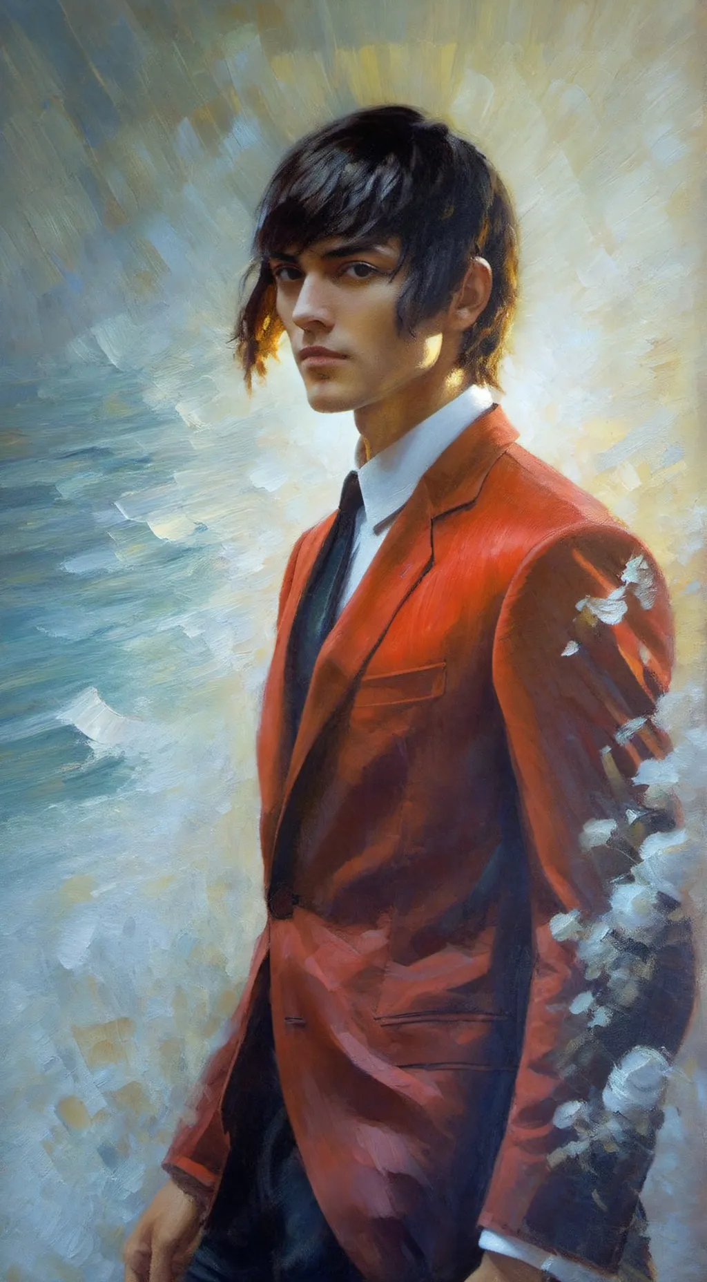 ai character: Alastor fangirls background