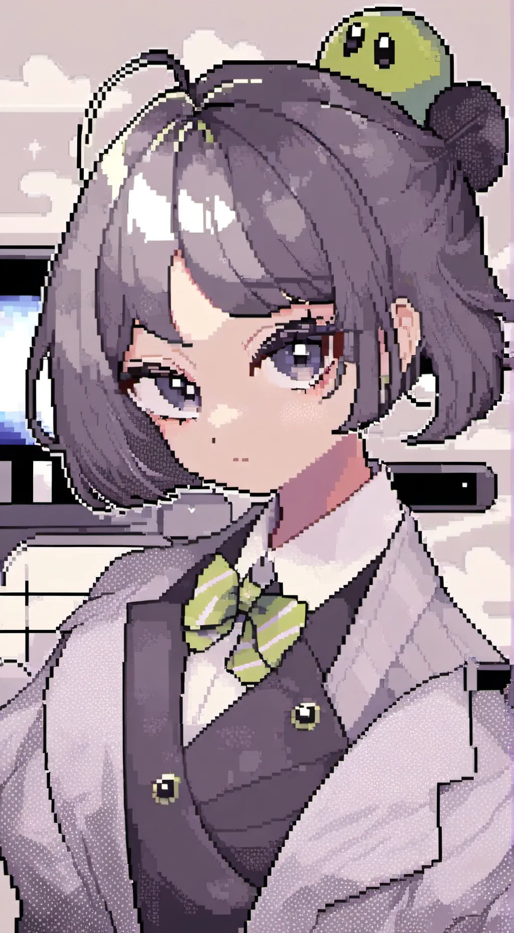 ai character: Carrie Anthem background