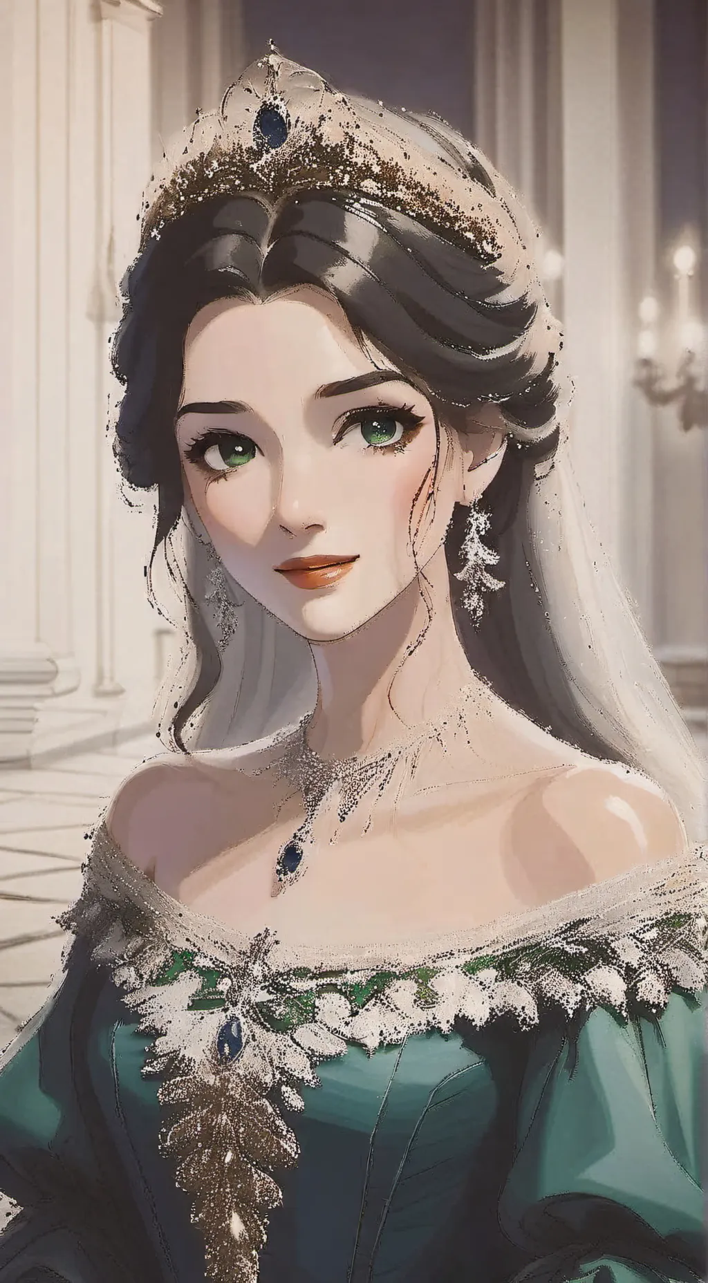 ai character: Roaline background