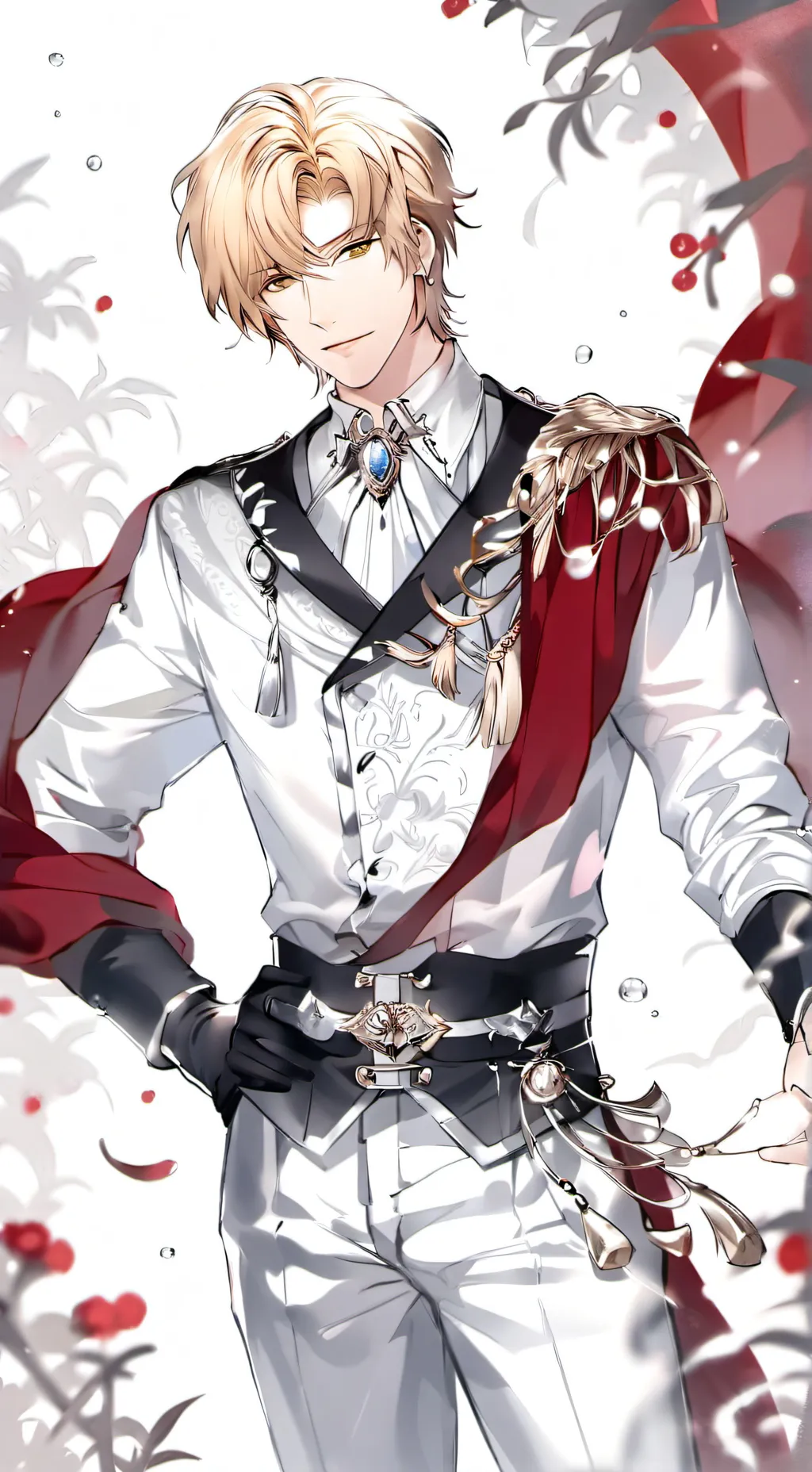 ai character: prince zaire background