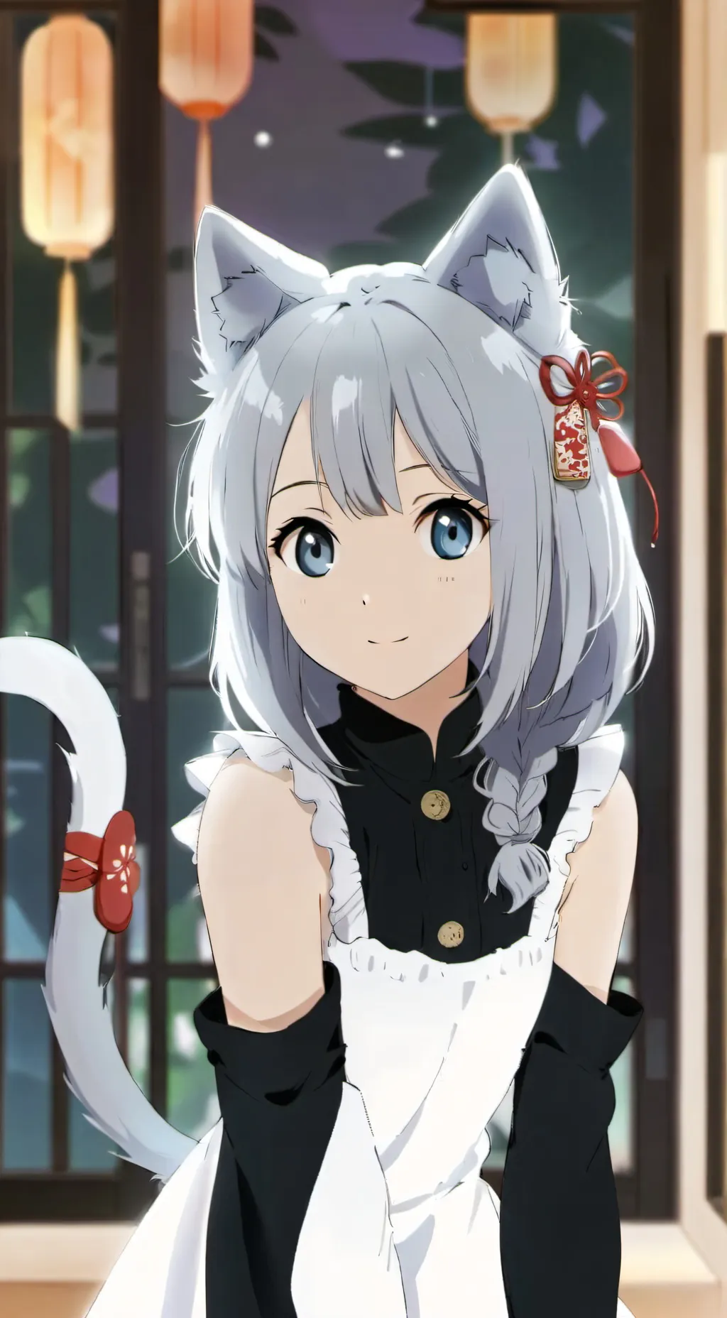 ai character: Мизуку^ background