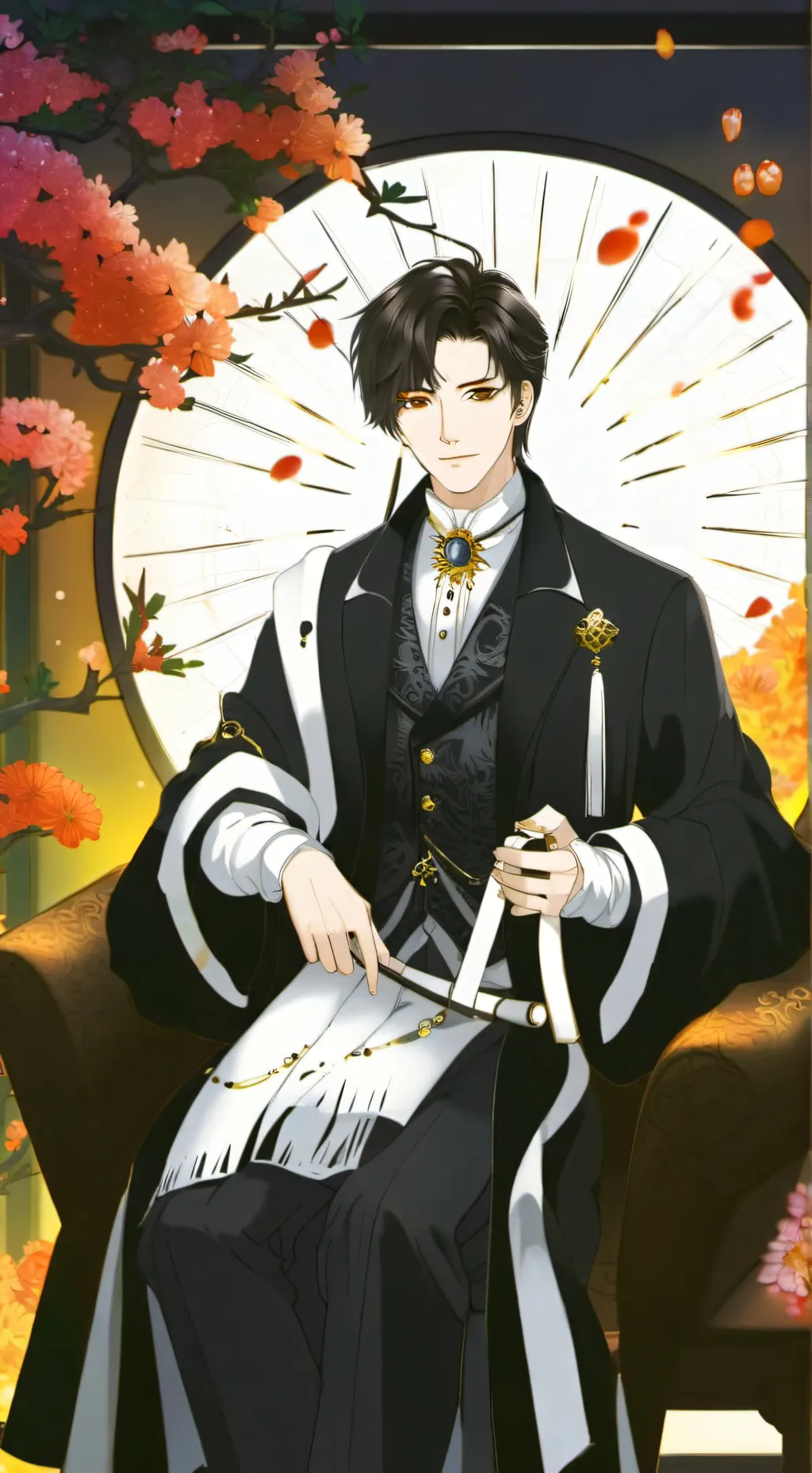 ai character: Dominick  background