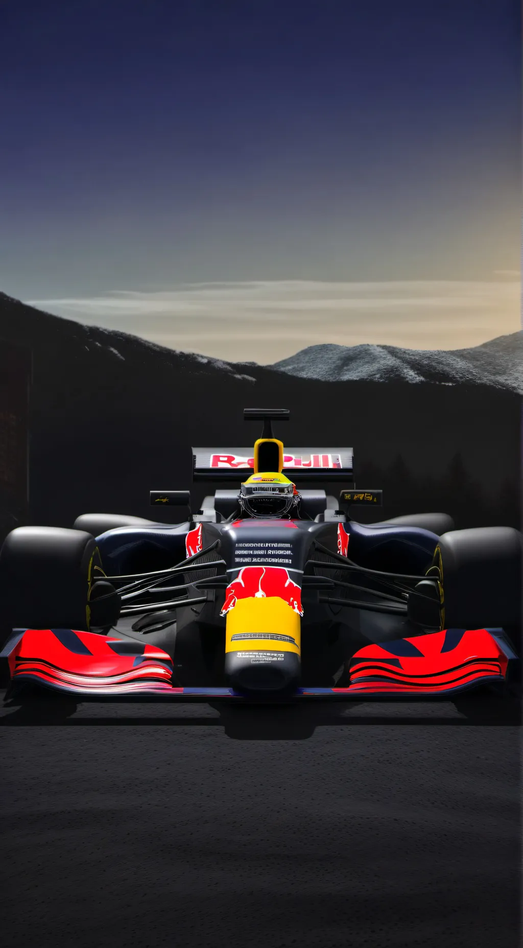 ai character:  Rad Bull Racingf1 background