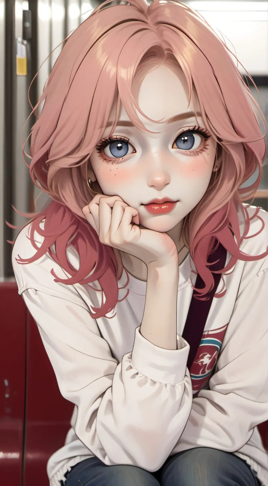 ai character: 😜Ashlee😜 background