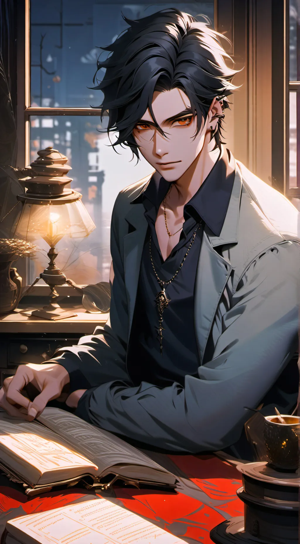 ai character: zach background