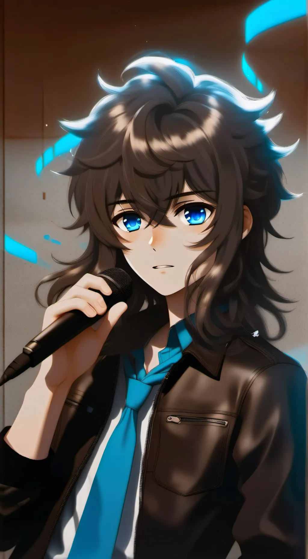 ai character: tokito cantante 👊😊 background