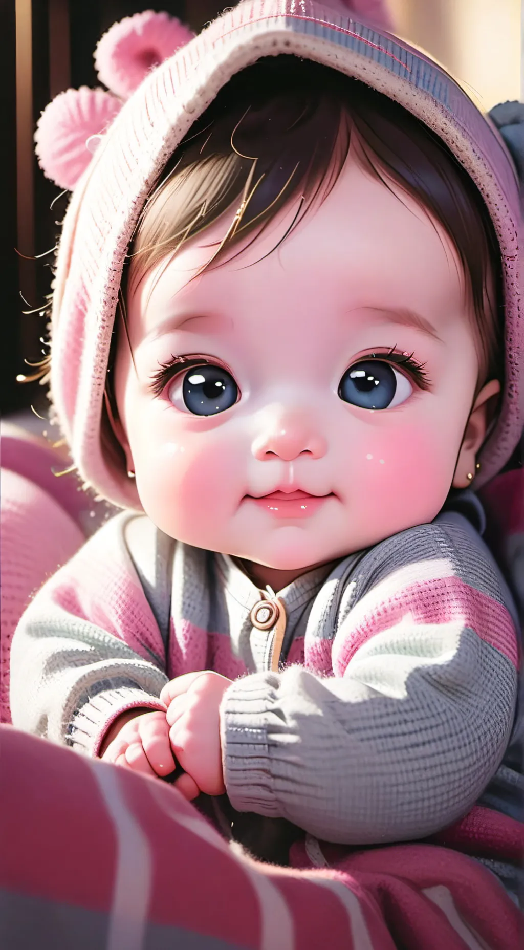 ai character: Max sua filha  background