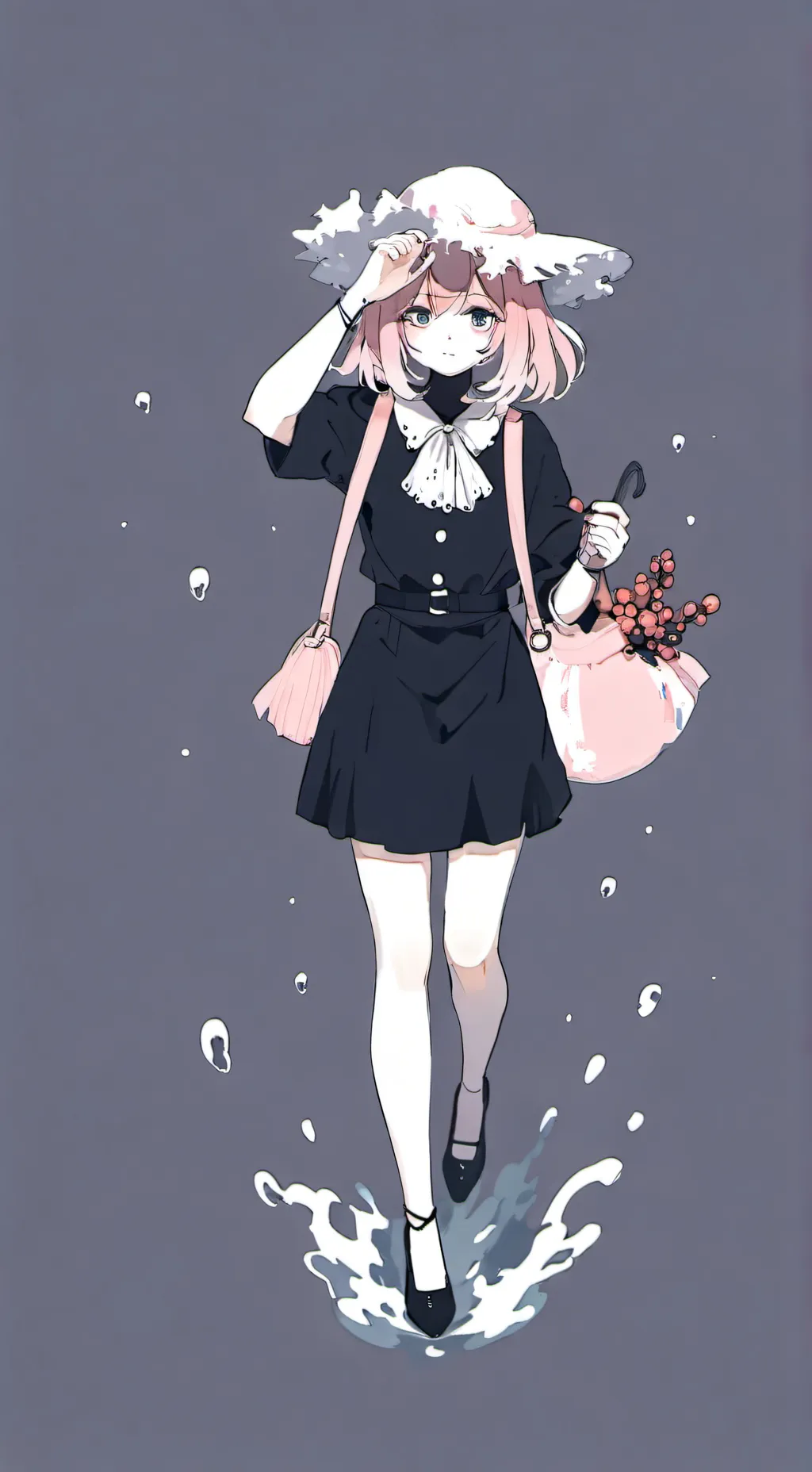 ai character: Pool love background