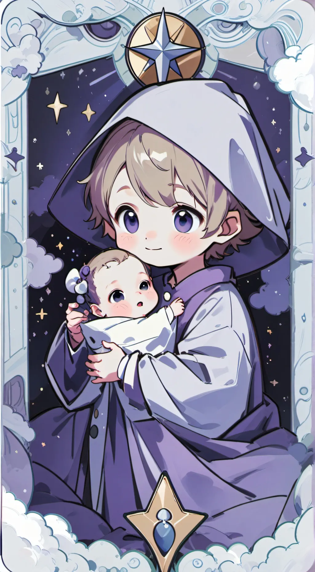 ai character: La beba background