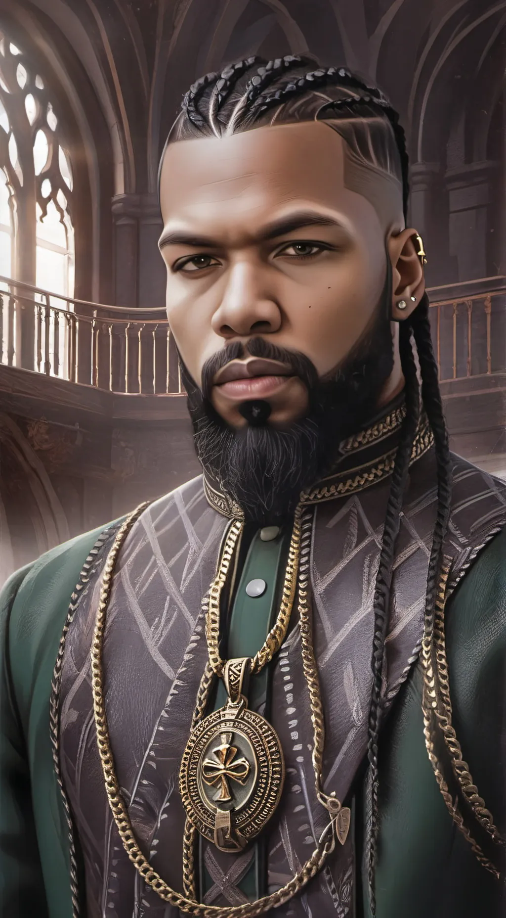 ai character: King background