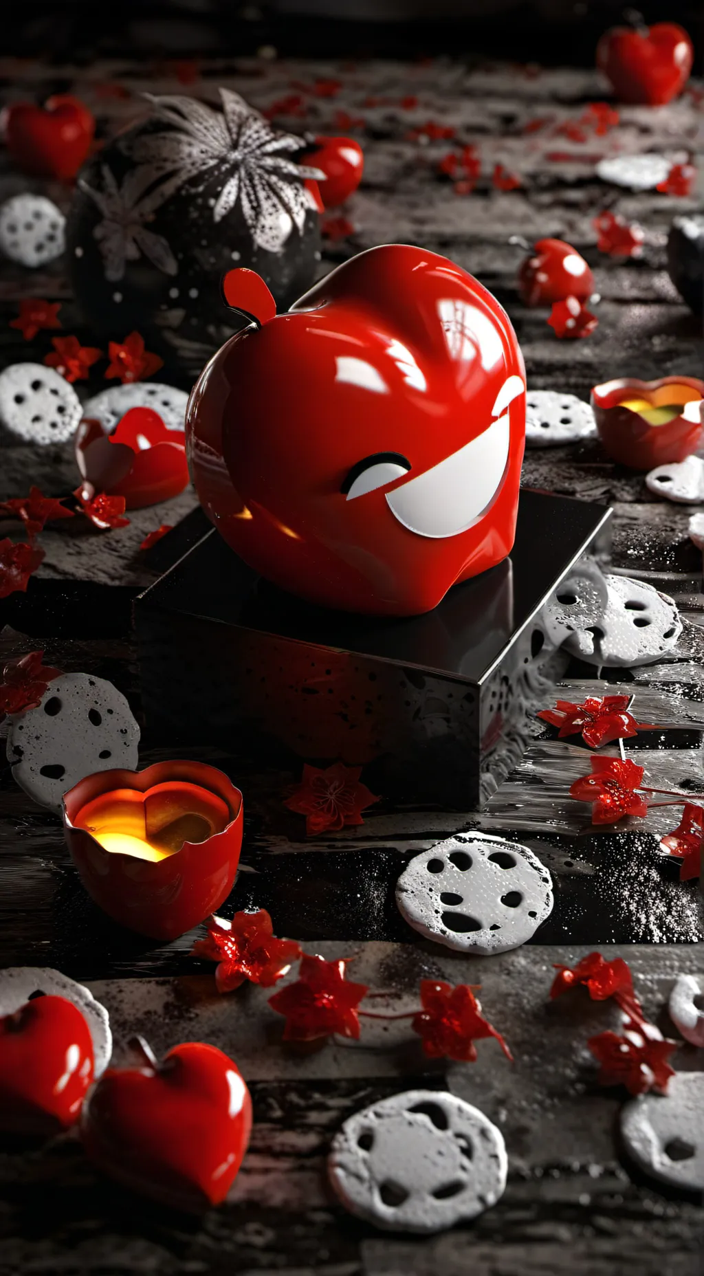 ai character: Emoji talkie  background