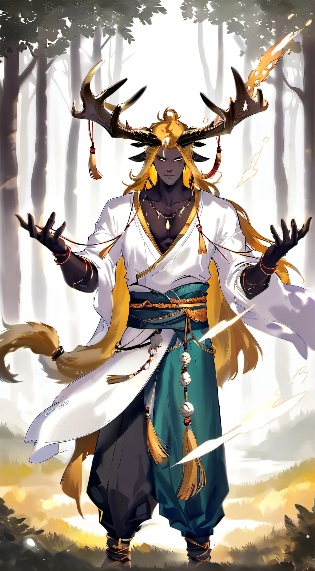 ai character: The devil-cuphead background