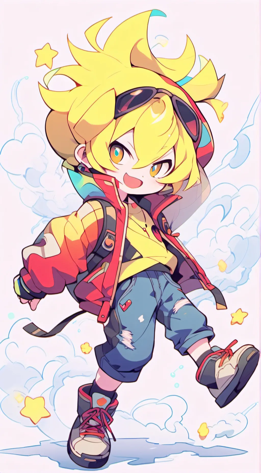 ai character: simon background