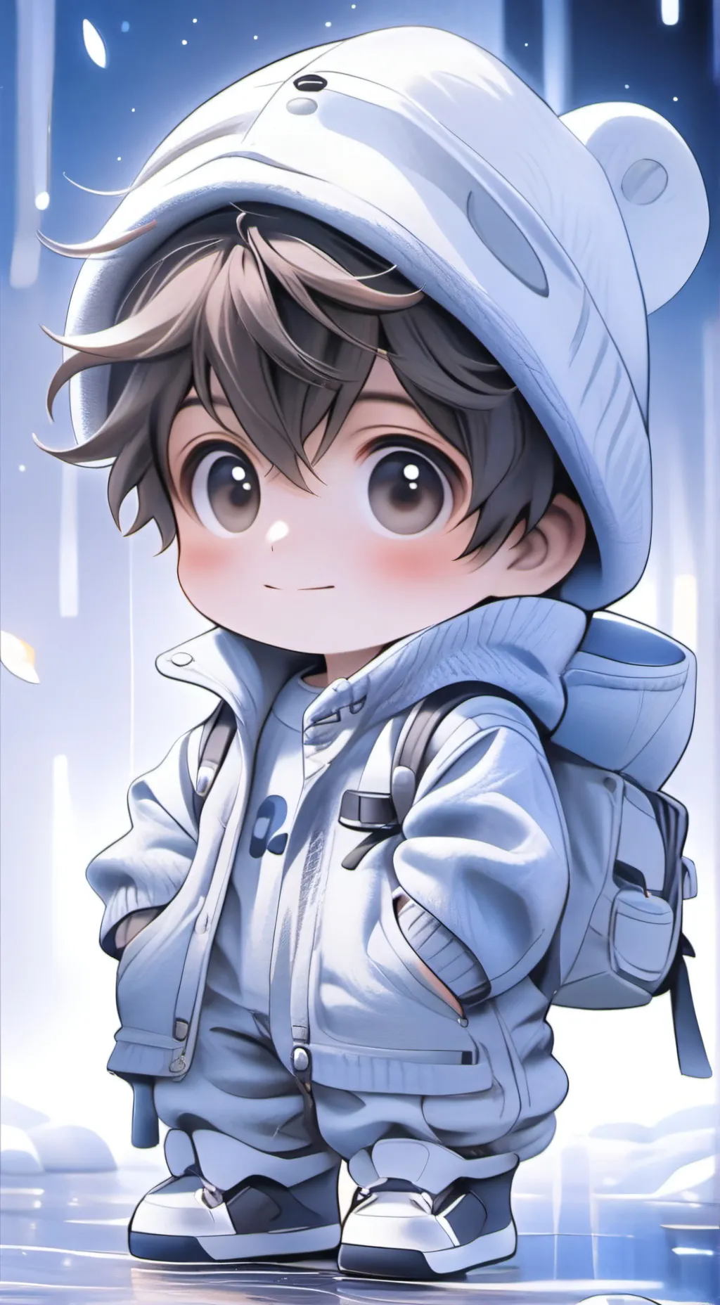 ai character: sweet brother background