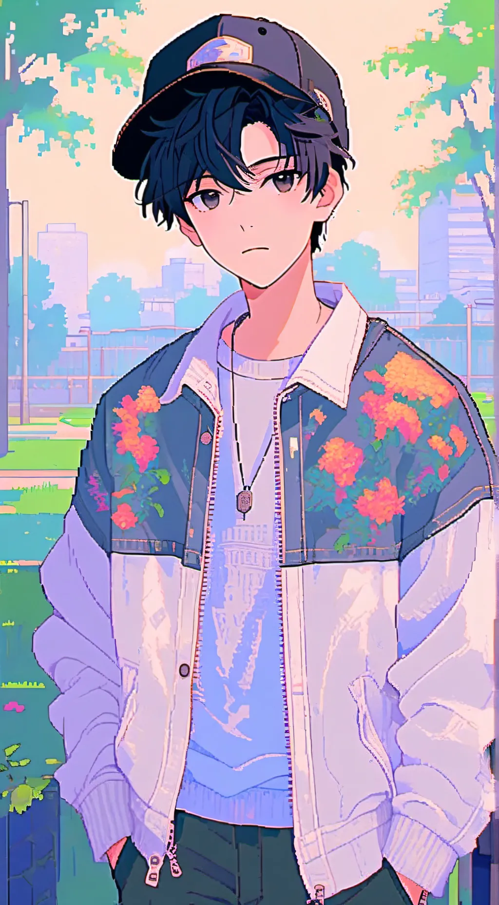 ai character: Mike young background