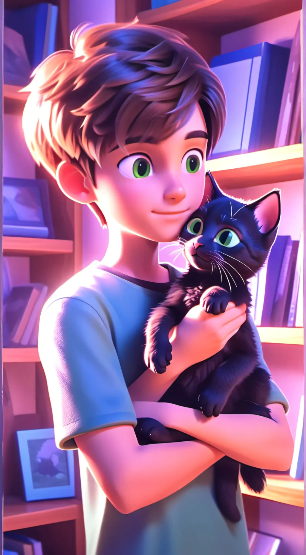 ai character: James(roomate) background